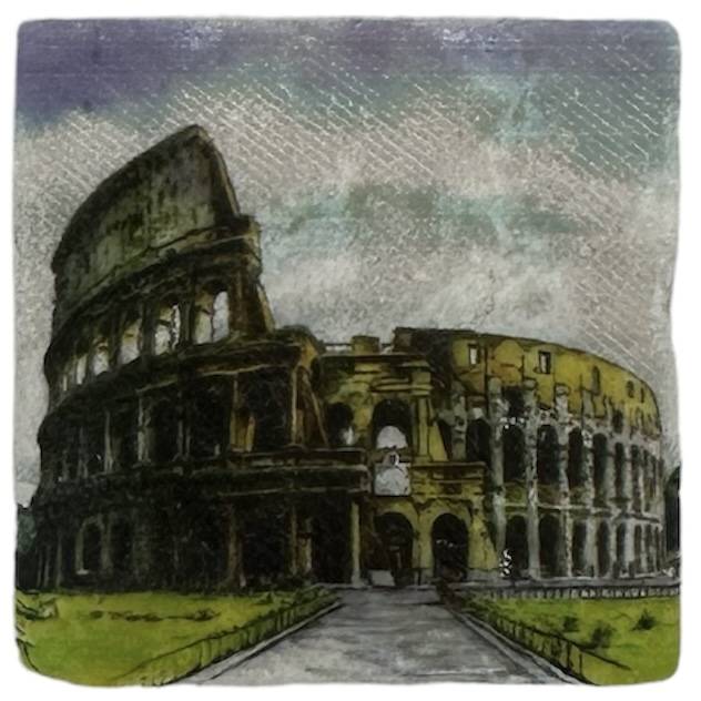 CALAMITA TRAVERTINO 5X5 ART.551