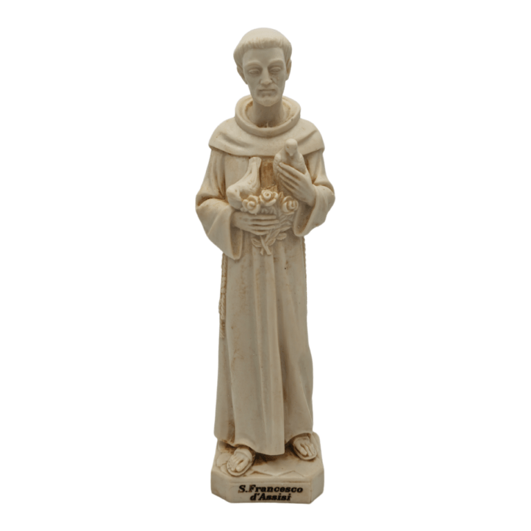 SAN FRANCESCO ROSE E COLOMBE CM.18 COD.2171/BN