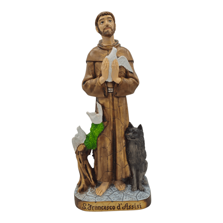 SAN FRANCESCO LUPO E RAMO CM.30 COD.2177/CL
