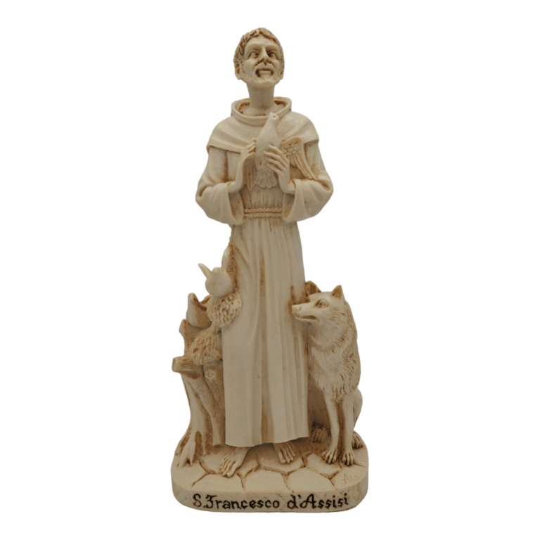 SAN FRANCESCO LUPO E RAMO CM.22 COD.2176/BN