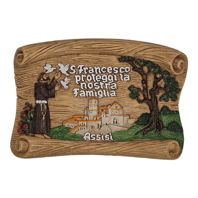 PERGAMENA RESINA BENEDIZIONE FAMIGLIA CM.11X16 COD.2421/CL
