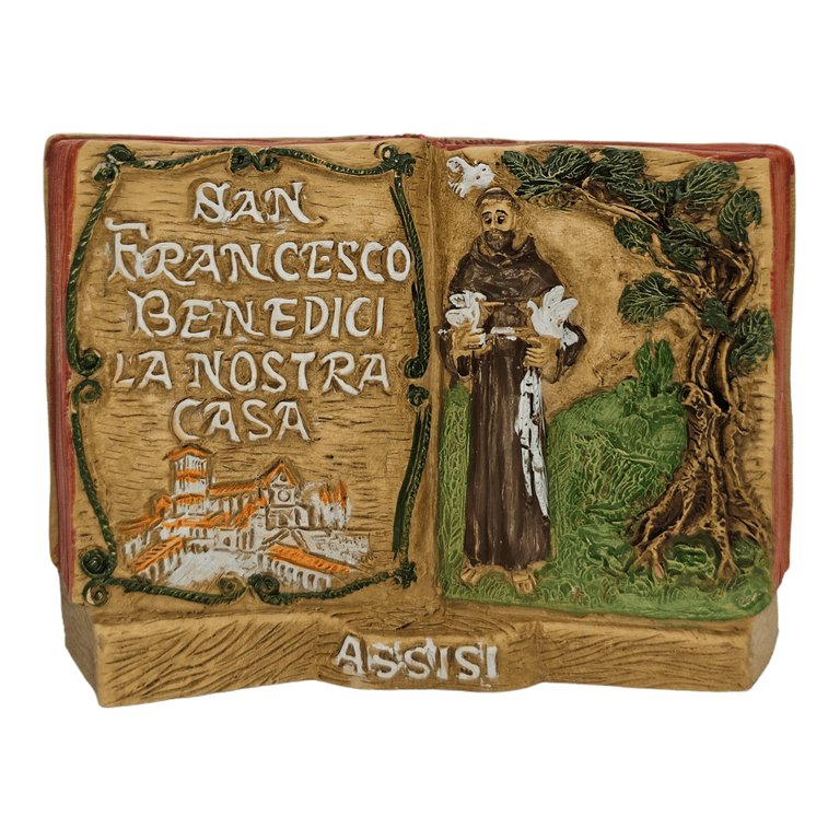 LIBRO PREGHIERA RESINA COD.2449/CL
