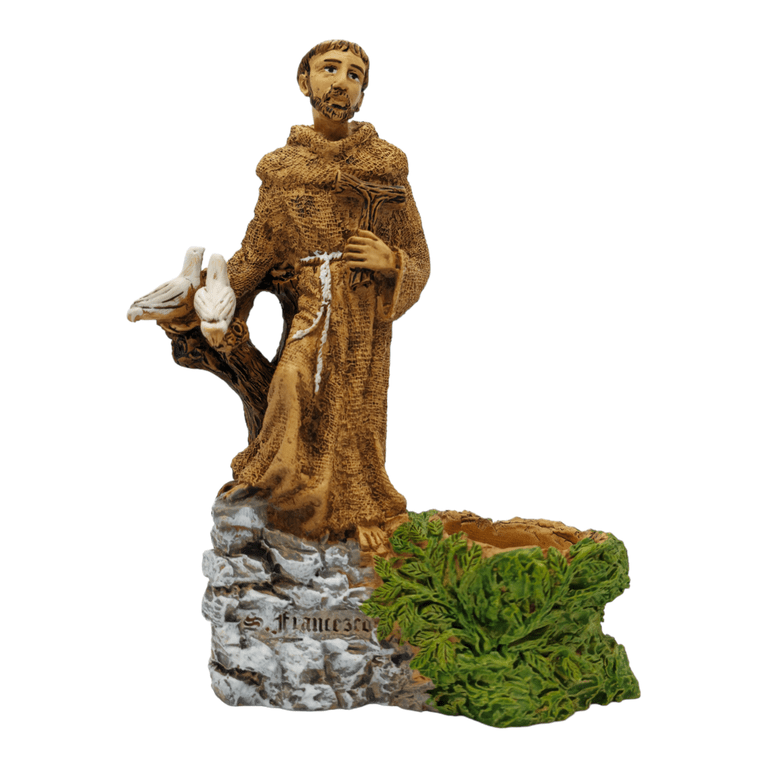 SAN FRANCESCO SAIO CROCE CM.15 PORTACANDELE CL