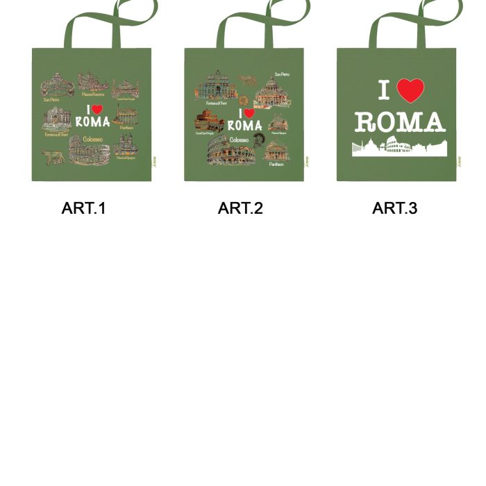 BORSA SHOPPING COLORATA  1751370  GET MILITARE