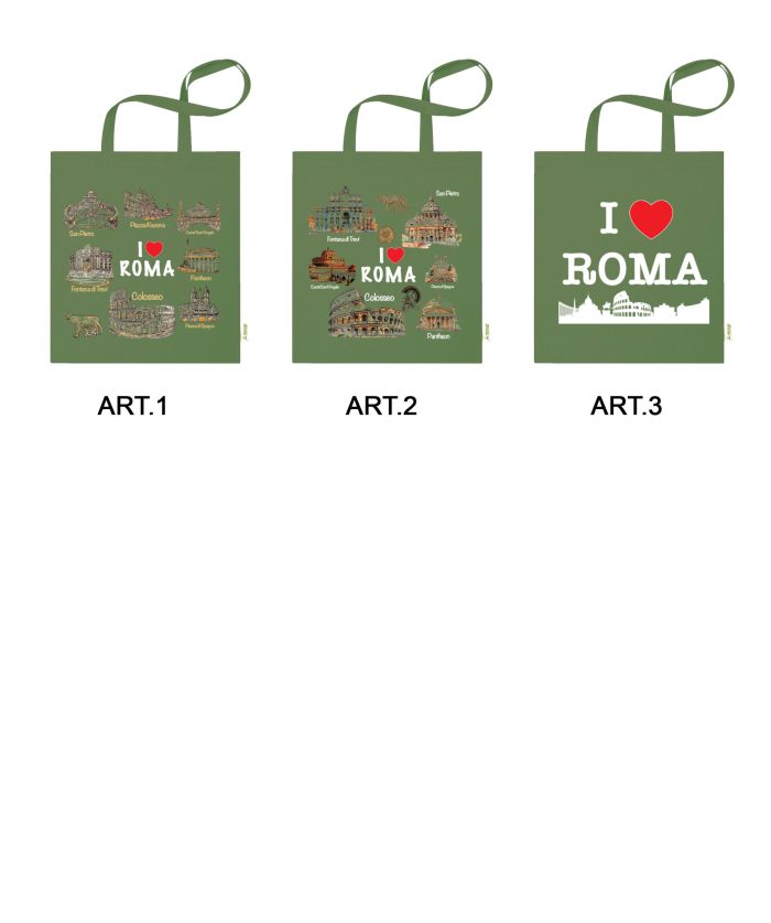 BORSA SHOPPING COLORATA  1751370  GET MILITARE