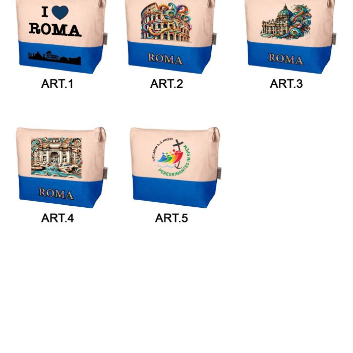 BORSELLINO DOPPIO COLORE 4329923GET BLU