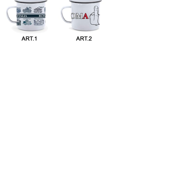 TAZZA METALLO MUG 7415440 GET BIANCO